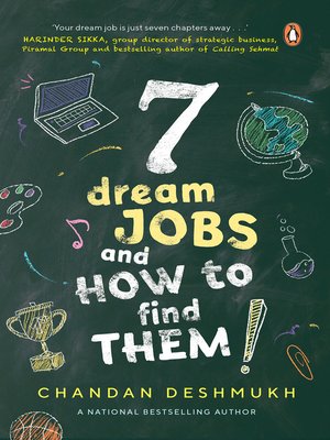 cover image of 7 Dream Jobs and How to find them!